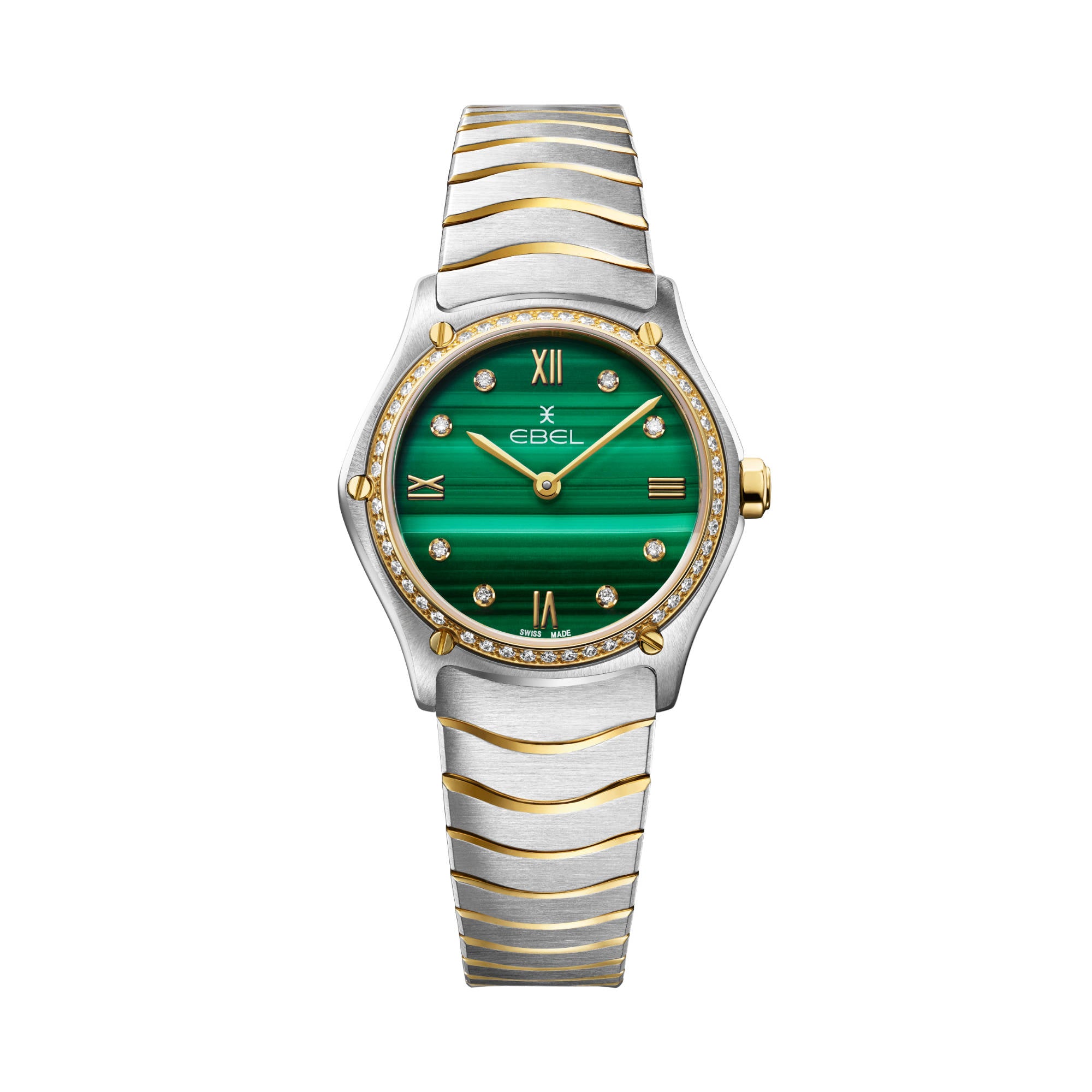 EBEL Sport Classic (1216561) aus Gelbgold, Edelstahl mit Diamant