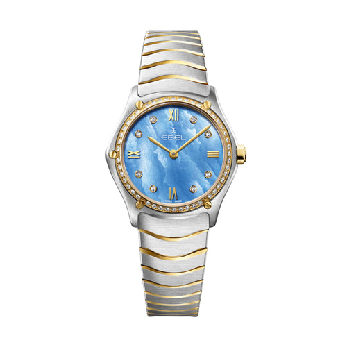 EBEL Sport Classic (1216598) aus Gelbgold, Edelstahl mit Diamant und Perlmutt