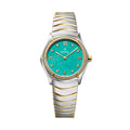 EBEL Sport Classic (1216599) aus Gelbgold, Edelstahl mit Diamant und Türkis