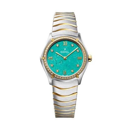 Sport Classic, Gelbgold • Diamant • Türkis von EBEL (1216599)
