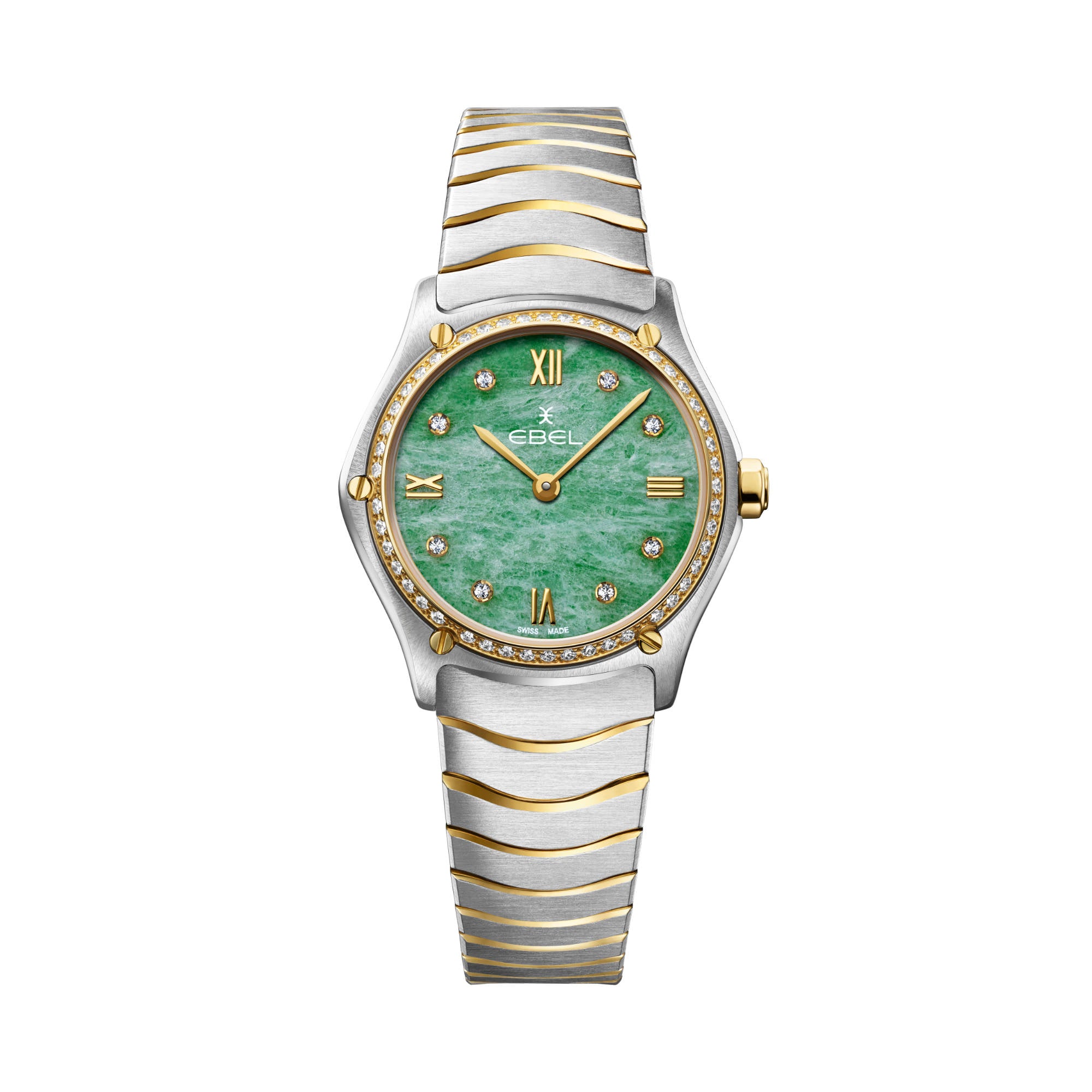 EBEL Sport Classic (1216644) aus Gelbgold, Edelstahl mit Diamant