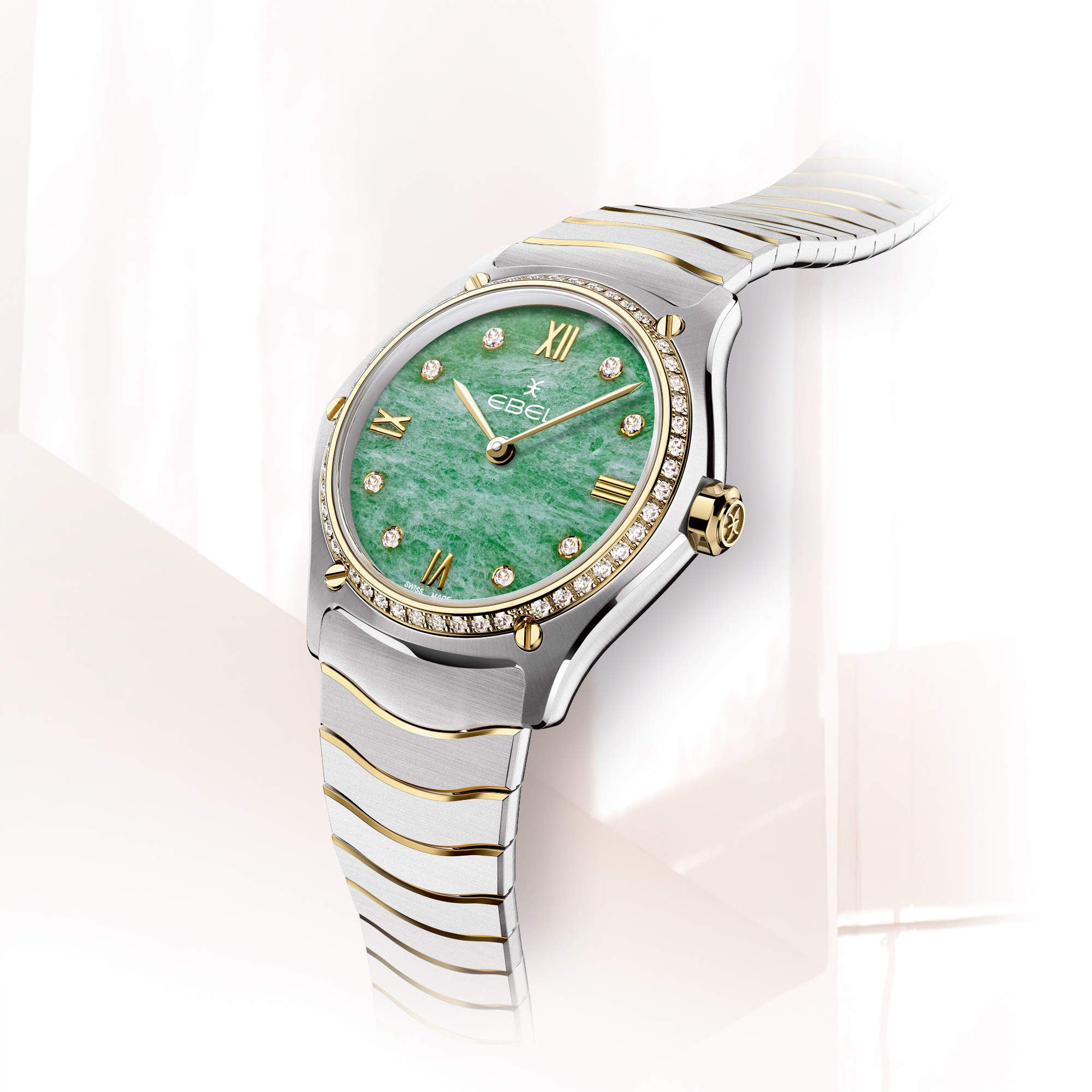 EBEL Sport Classic (1216644) aus Gelbgold, Edelstahl mit Diamant