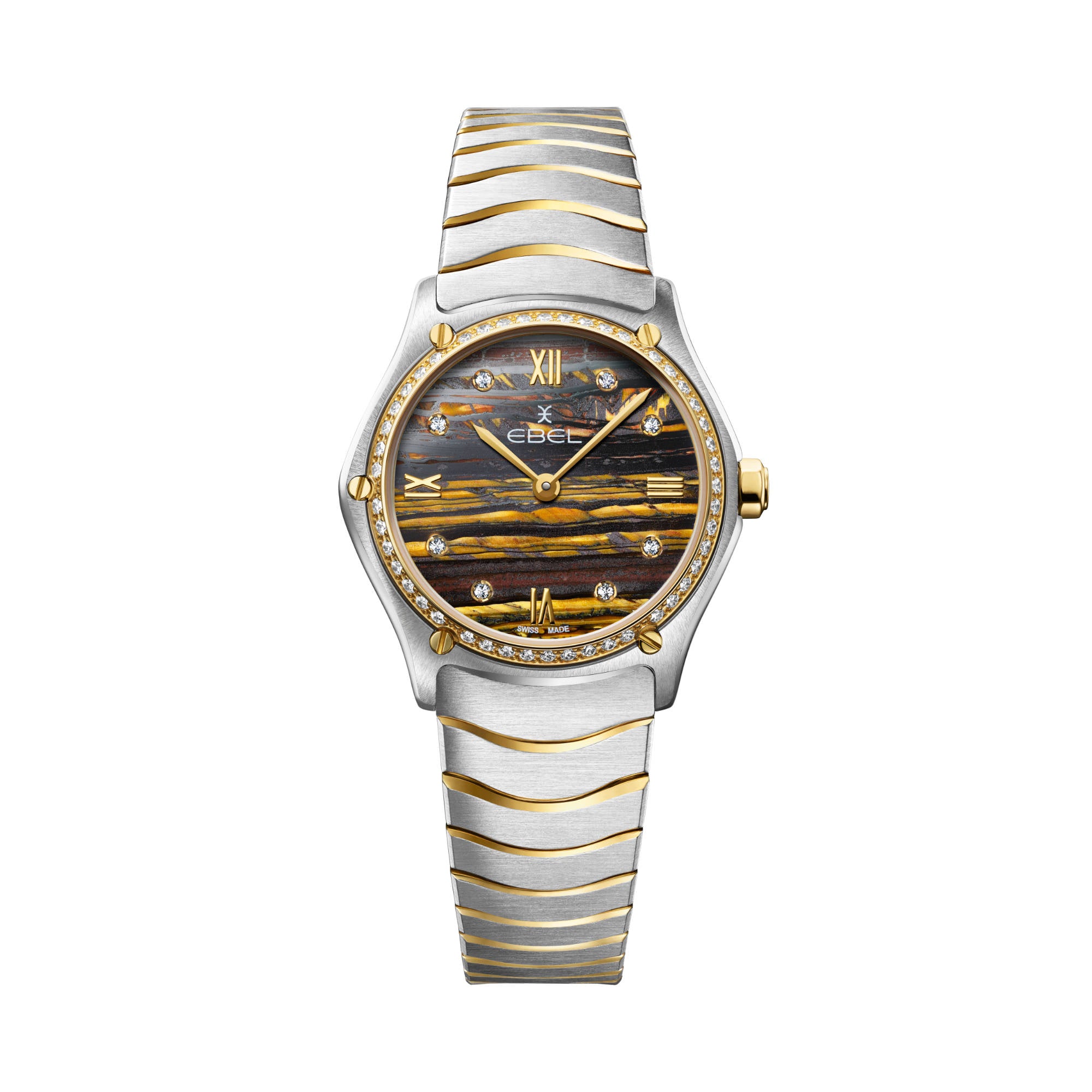 EBEL Sport Classic (1216645) aus Gelbgold, Edelstahl mit Diamant