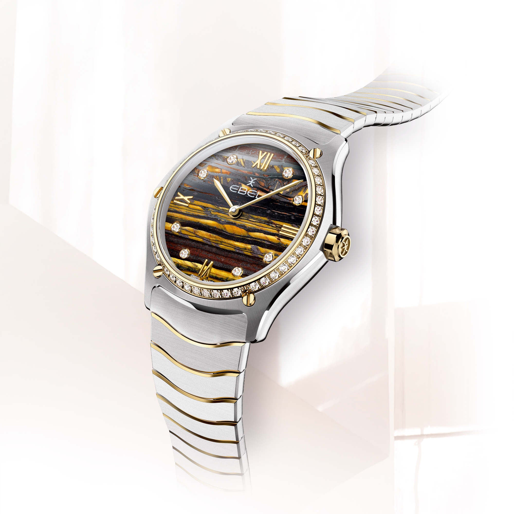 EBEL Sport Classic (1216645) aus Gelbgold, Edelstahl mit Diamant