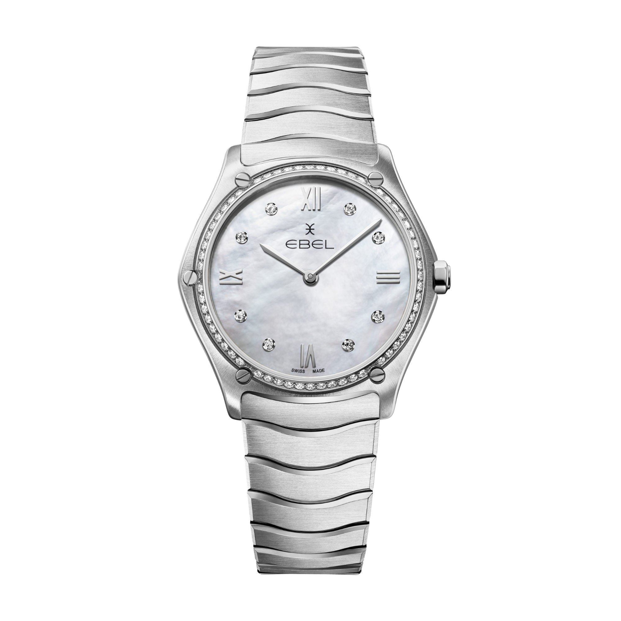 EBEL Sport Classic (1216647) aus Edelstahl mit Diamant und Perlmutt