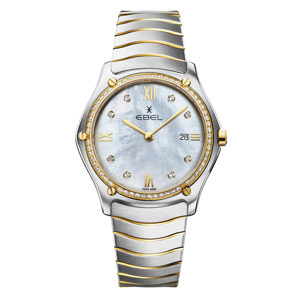 EBEL Sport Classic (1216656) aus Gelbgold, Edelstahl mit Diamant und Perlmutt