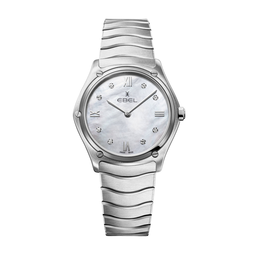 EBEL Sport Classic (1216704) aus Edelstahl mit Diamant und Perlmutt