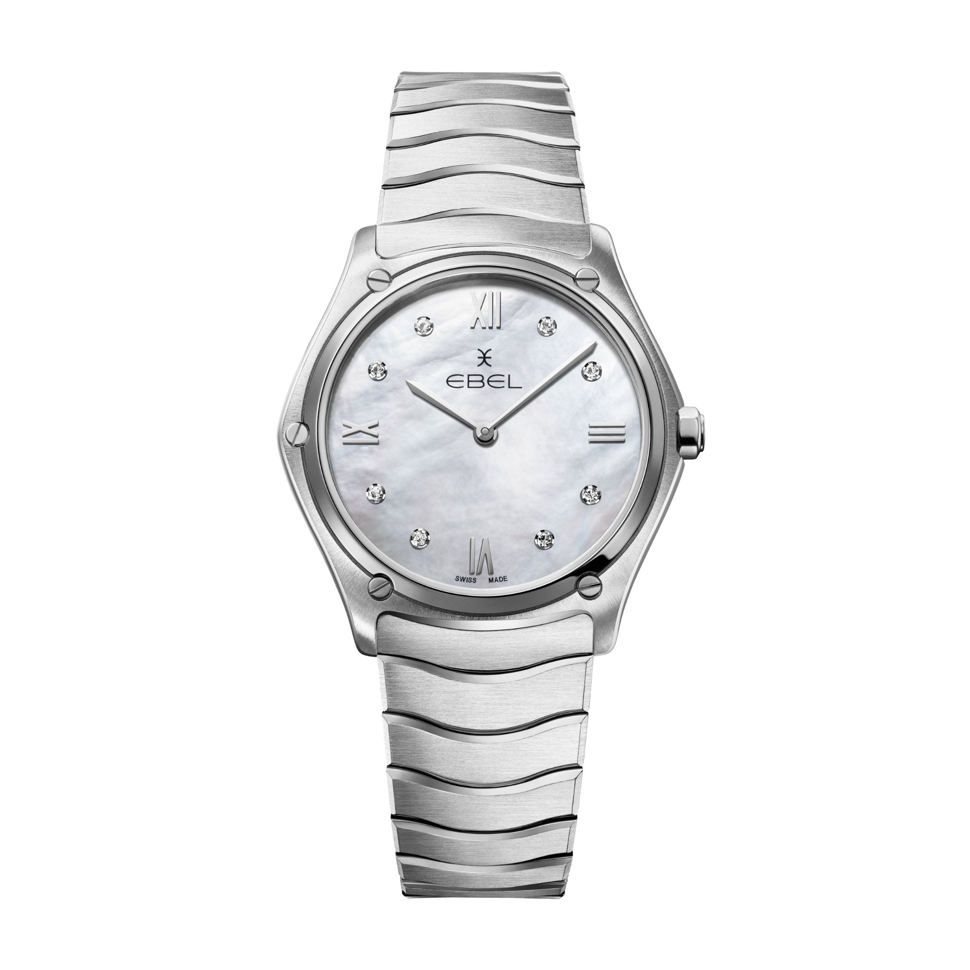 EBEL Sport Classic (1216704) aus Edelstahl mit Diamant und Perlmutt