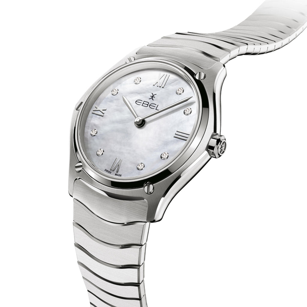 EBEL Sport Classic (1216704) aus Edelstahl mit Diamant und Perlmutt