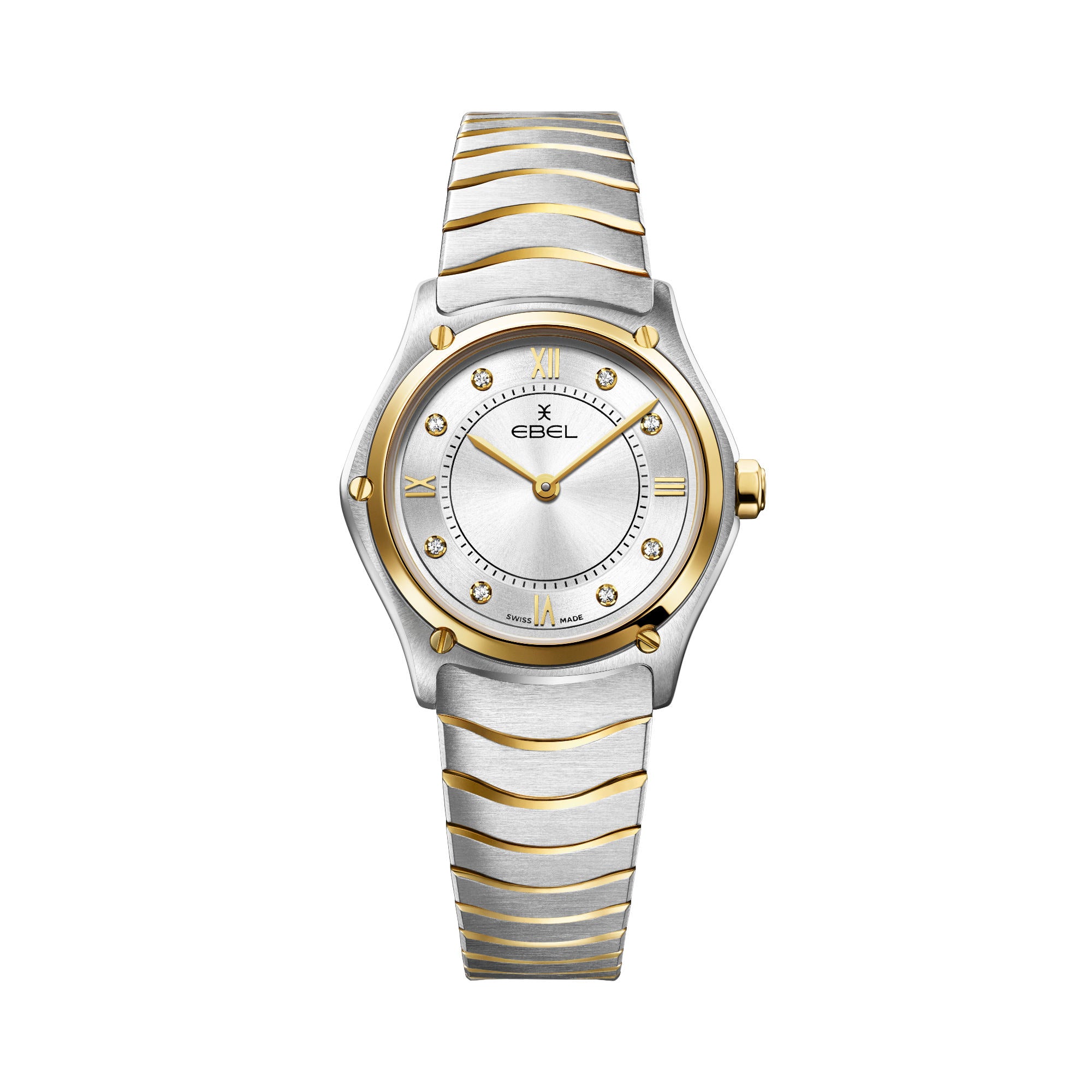 EBEL Sport Classic (1216729) aus Gelbgold, Edelstahl mit Diamant