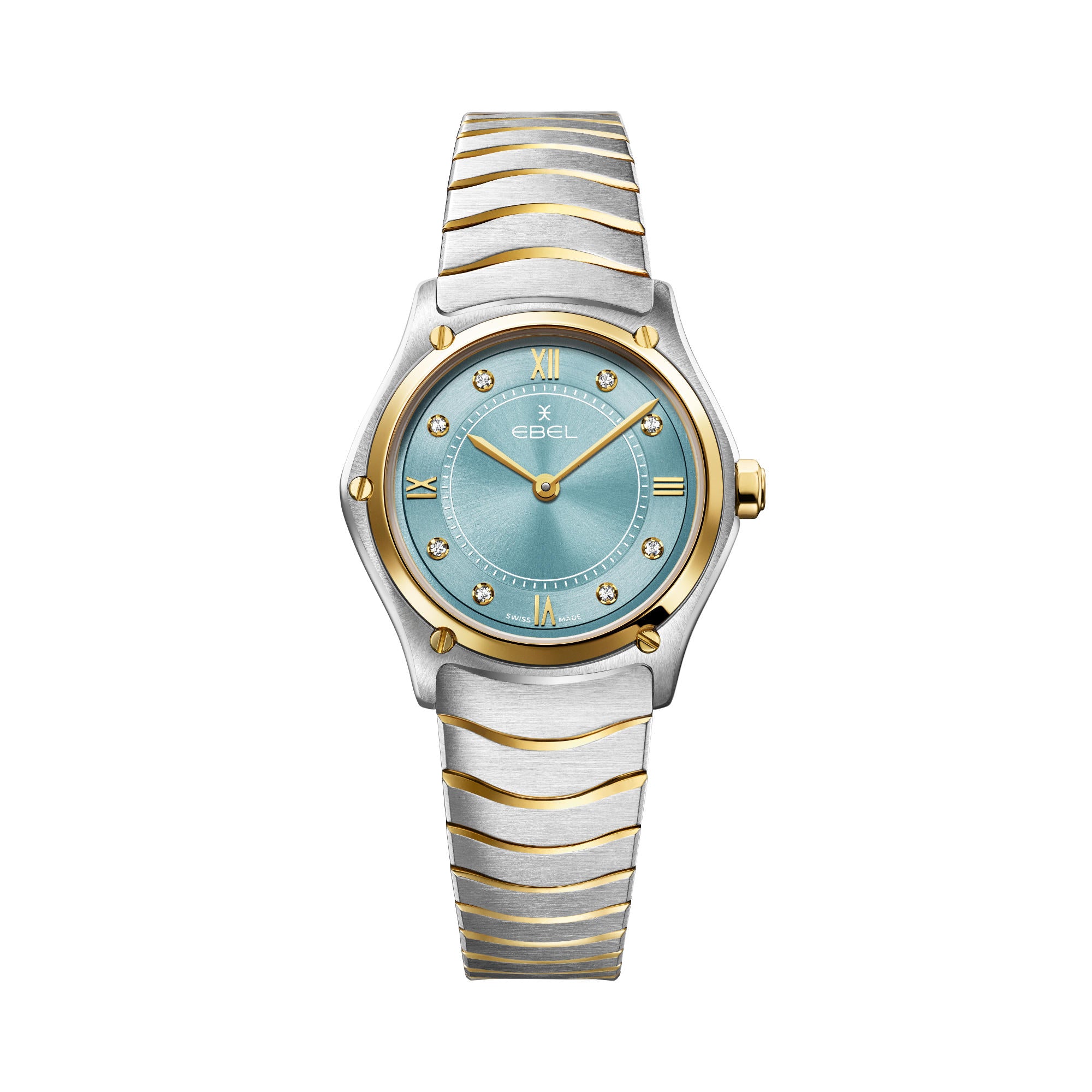 EBEL Sport Classic (1216731) aus Gelbgold, Edelstahl mit Diamant