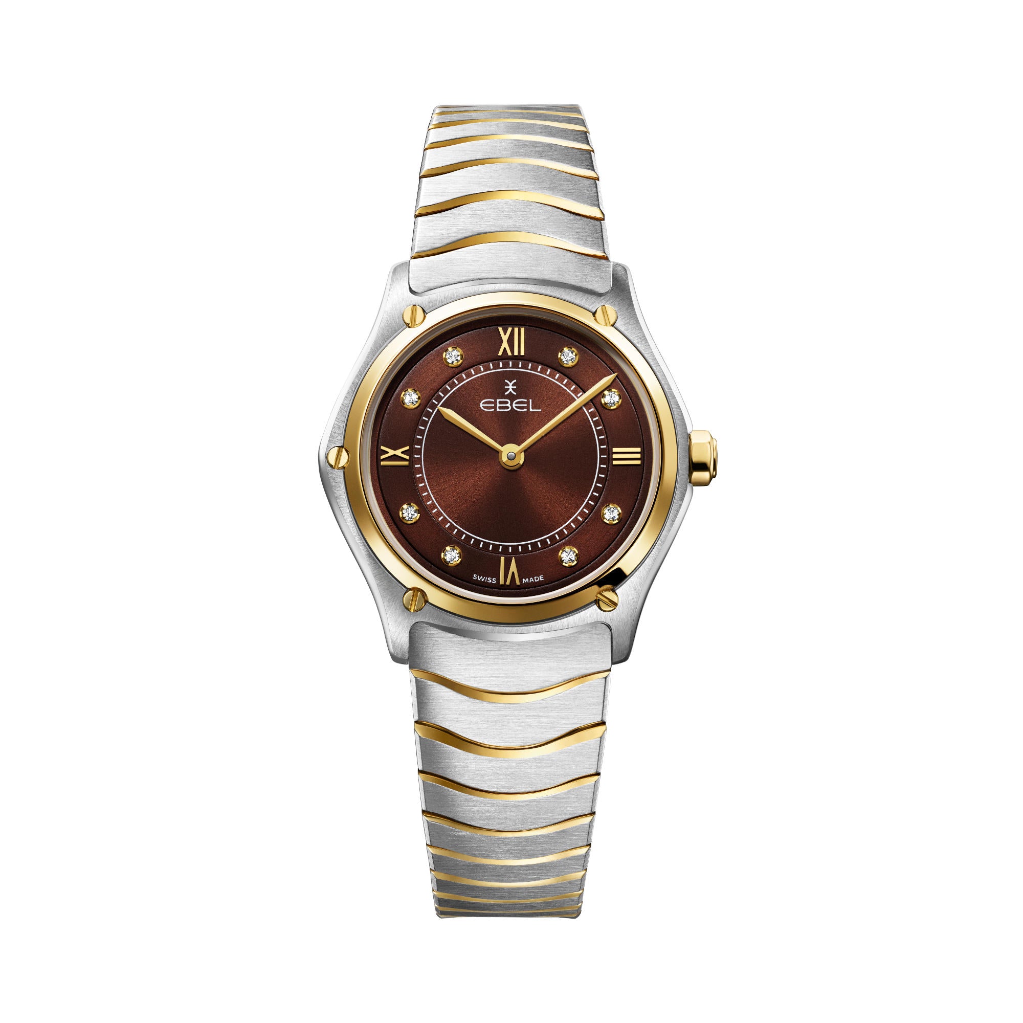 EBEL Sport Classic (1216732) aus Gelbgold, Edelstahl mit Diamant