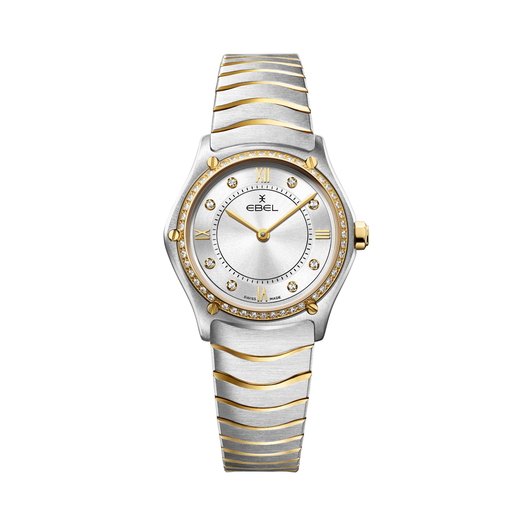 EBEL Sport Classic (1216733) aus Gelbgold, Edelstahl mit Diamant