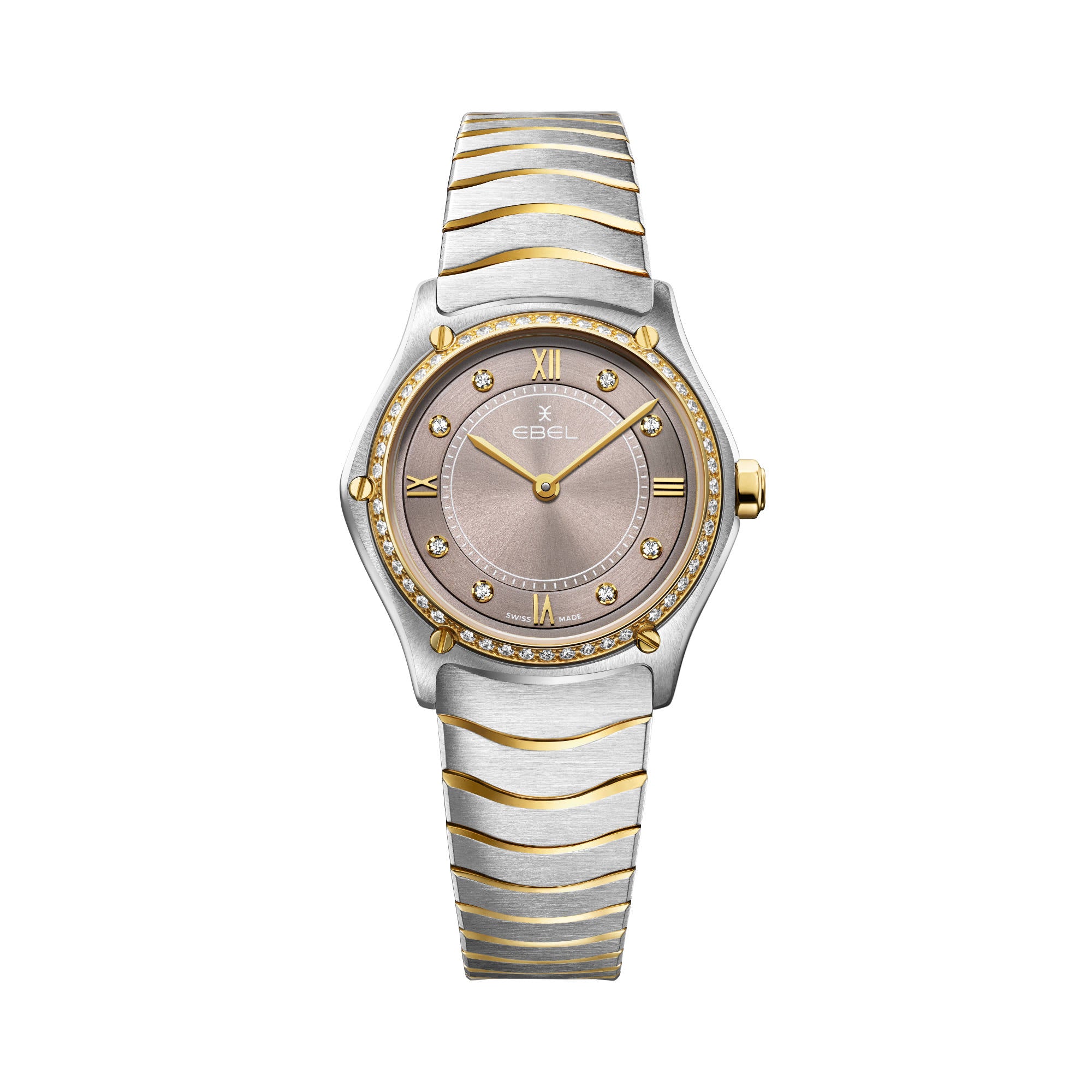 EBEL Sport Classic (1216734) aus Gelbgold, Edelstahl mit Diamant