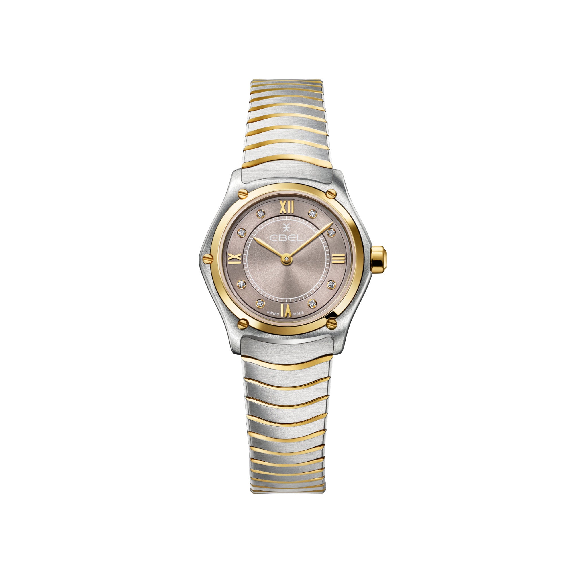 EBEL Sport Classic (1216737) aus Gelbgold, Edelstahl mit Diamant