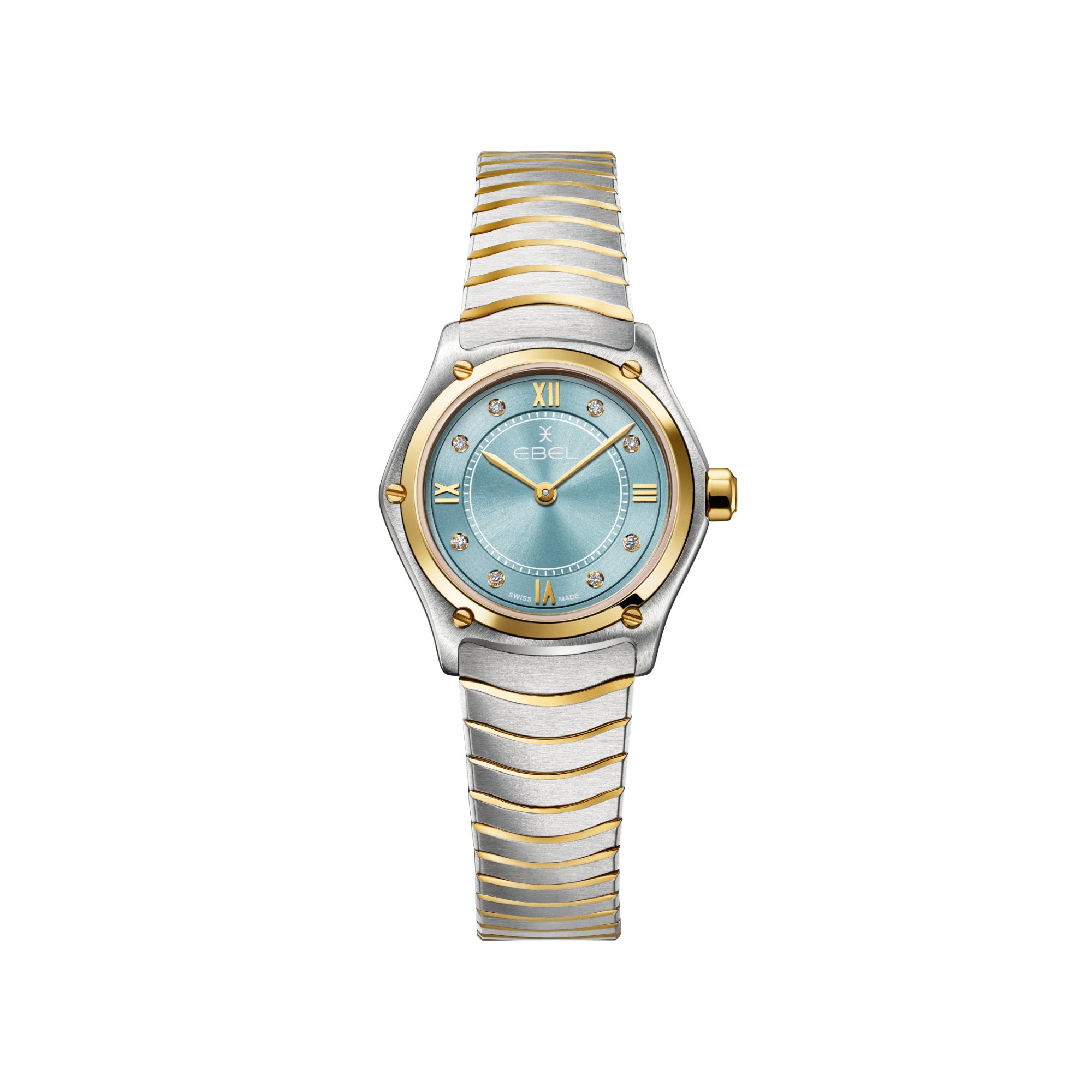 EBEL Sport Classic (1216738) aus Gelbgold, Edelstahl mit Diamant