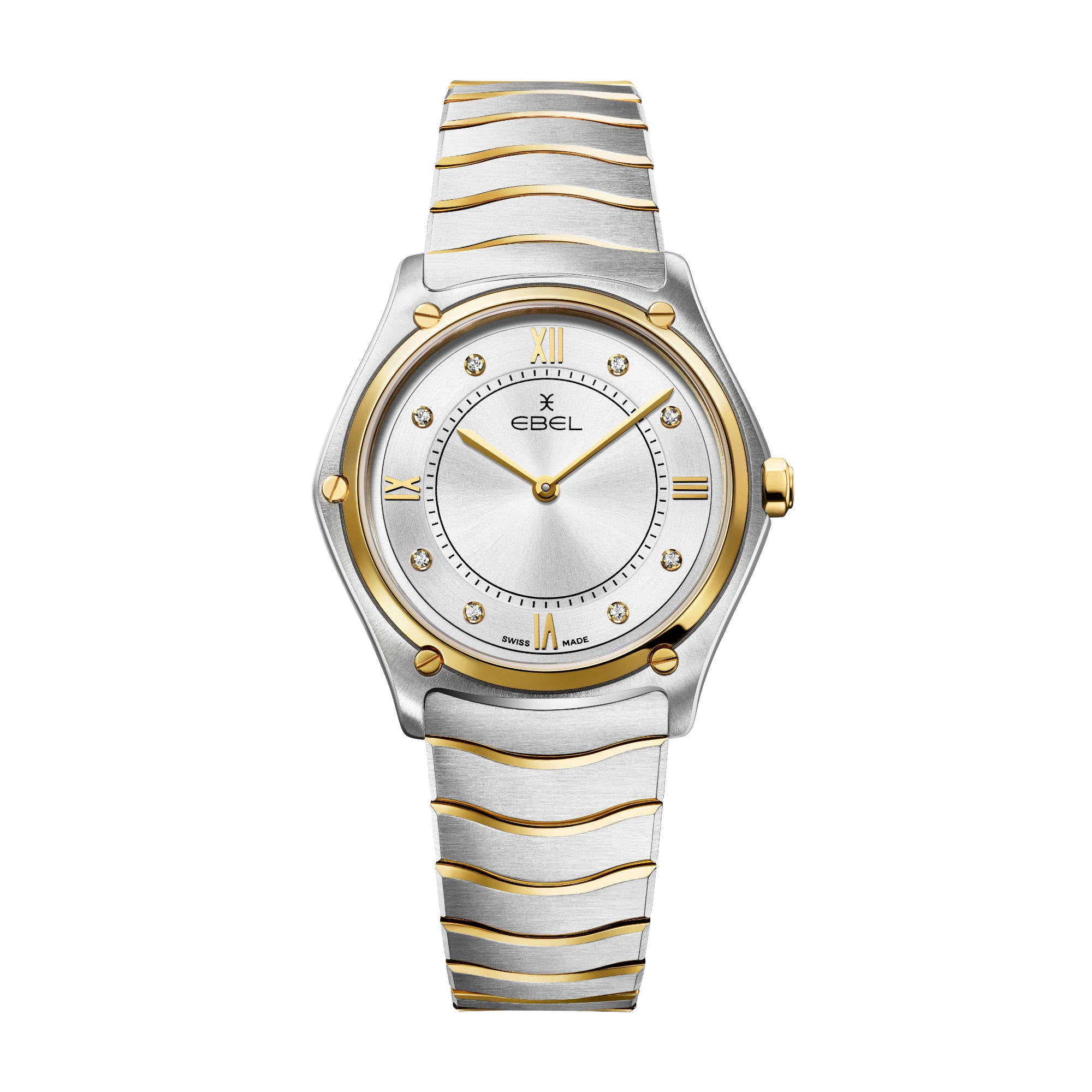 EBEL Sport Classic (1216739) aus Gelbgold, Edelstahl mit Diamant