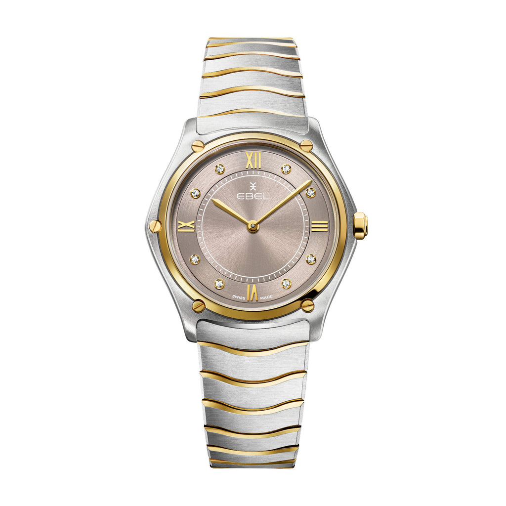 EBEL Sport Classic (1216740) aus Gelbgold, Edelstahl mit Diamant