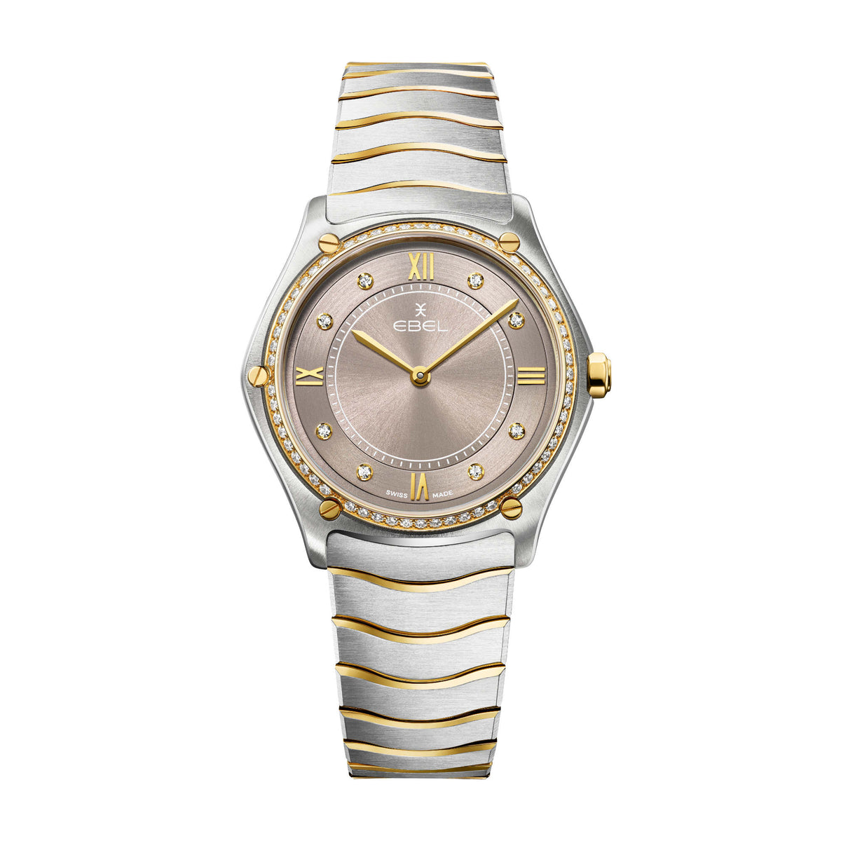 EBEL Sport Classic (1216742) aus Gelbgold, Edelstahl mit Diamant