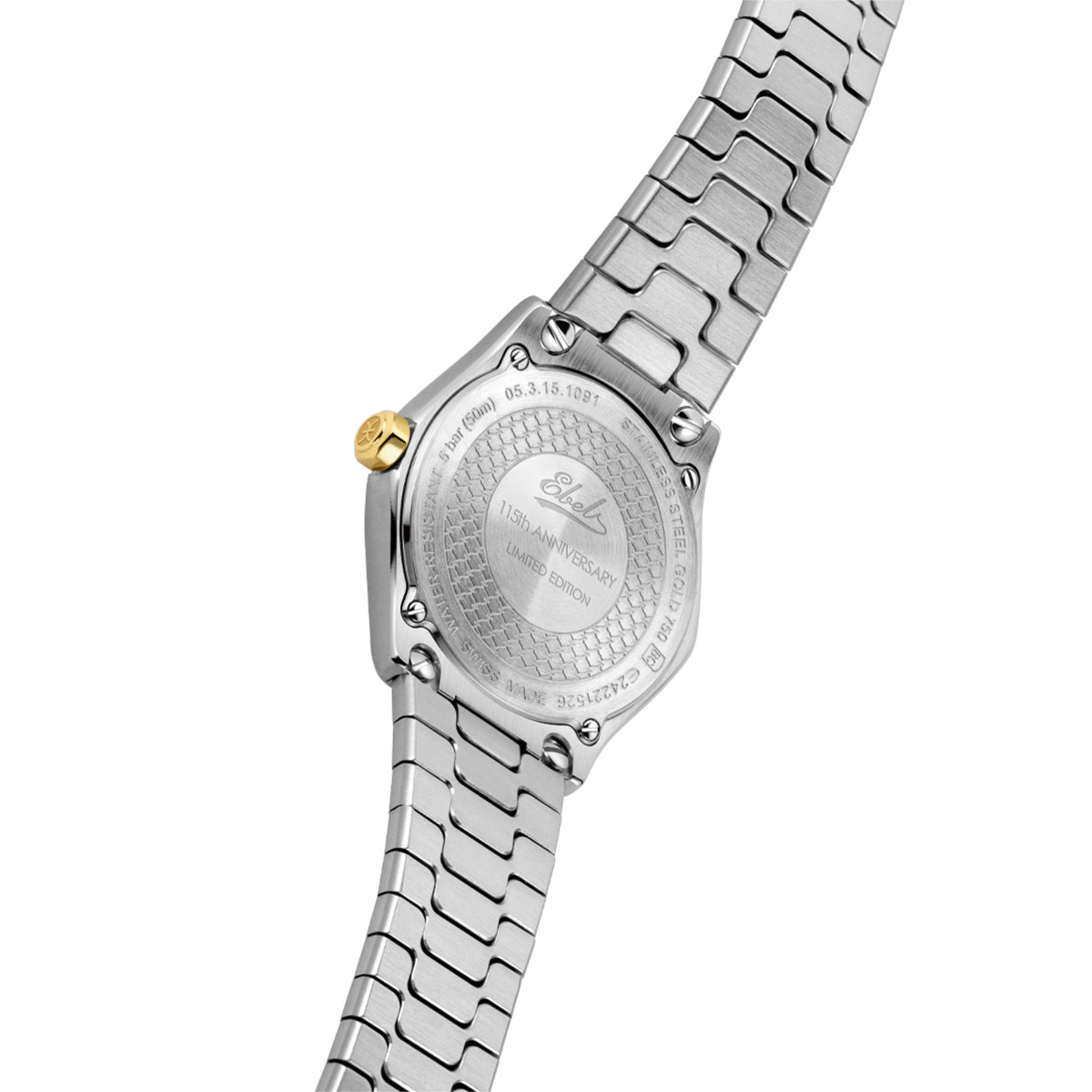 EBEL Sport Classic (1216753) aus Gelbgold, Edelstahl mit Perlmutt