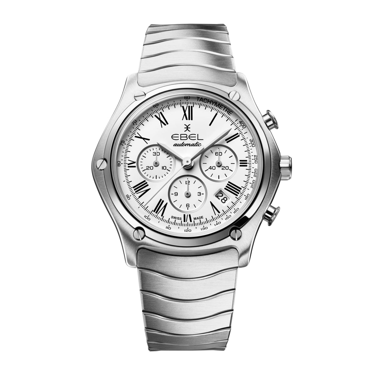 EBEL Sport Classic Chronograph (1216748) aus Edelstahl mit Opal