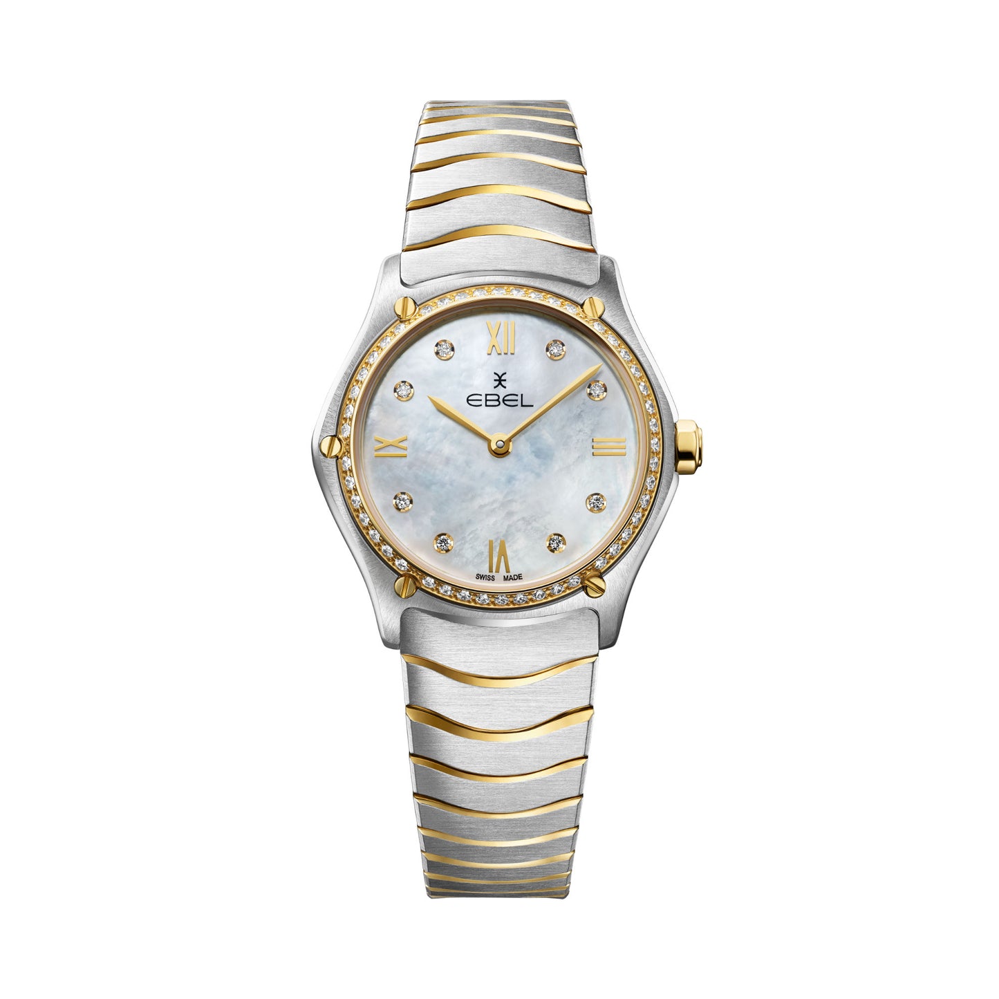 Ebel Sport Classic, Bicolor-Gold • Diamant • Perlmutt von EBEL (1216390A)