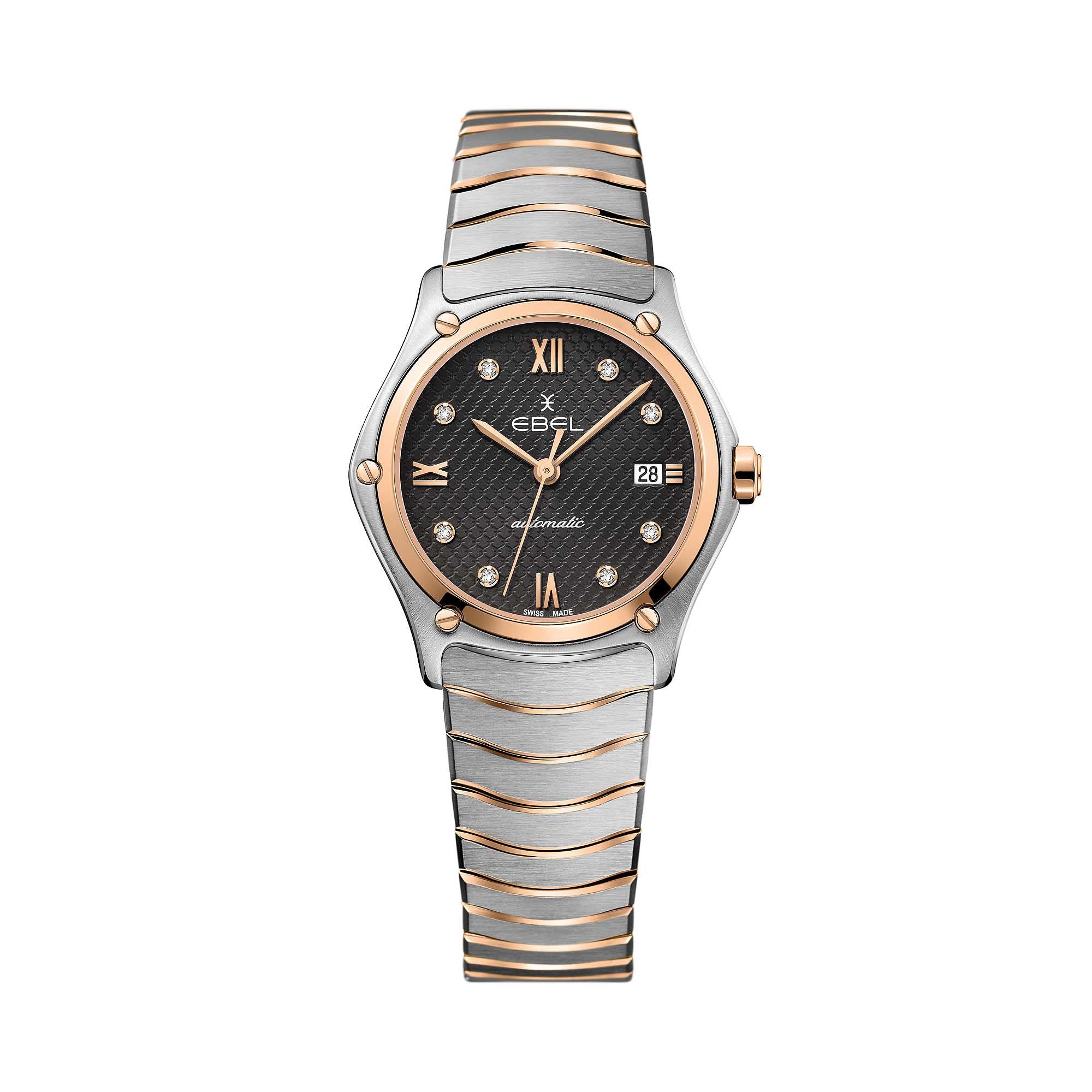 EBEL Sport Classic Lady (1216527) aus Roségold, Edelstahl mit Diamant