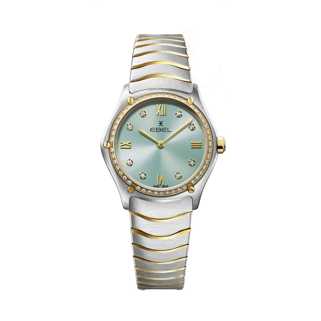 EBEL Sport Classic Lady (1216559) aus Gelbgold, Edelstahl mit Diamant