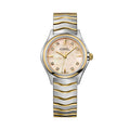 EBEL Wave (1216688) aus Gelbgold, Edelstahl mit Diamant und Perlmutt