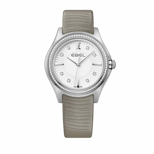 Wave Grande, Leder • Diamant • Quarz von EBEL (1216297)