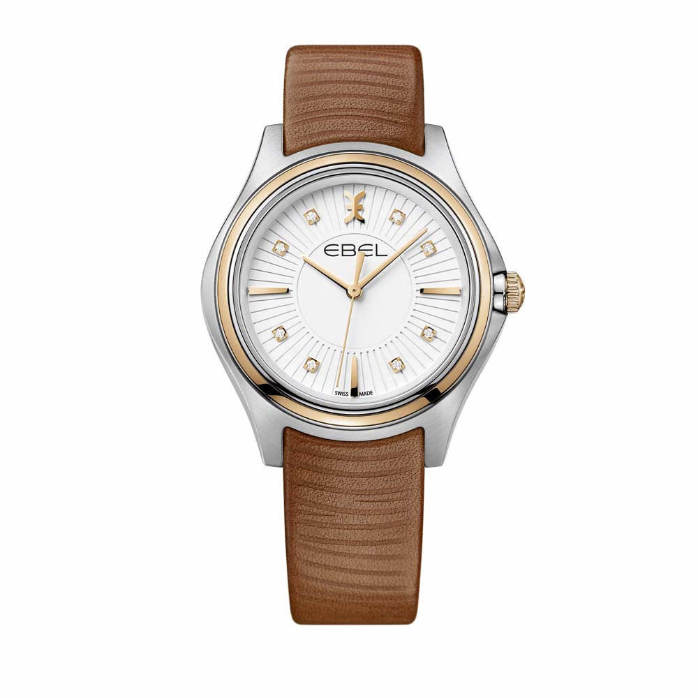 Wave Grande, Leder • Diamant • Quarz von EBEL (1216299)