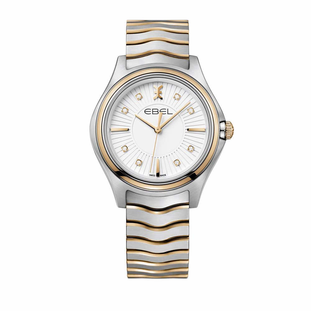 Wave Grande, Edelstahl • Diamant • Quarz von EBEL (1216306)