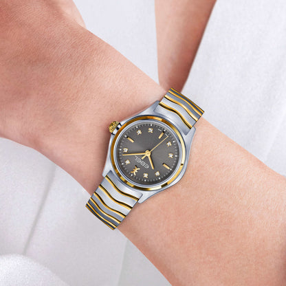 Wave Lady, Edelstahl • Diamant • Quarz von EBEL (1216283)