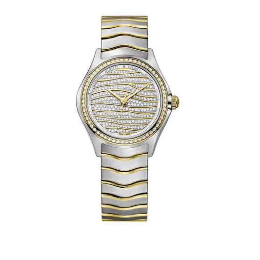 Wave Lady, Edelstahl • Diamant • Quarz von EBEL (1216285)