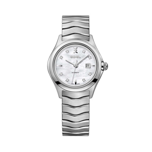 Wave Lady, Edelstahl • Diamant • Perlmutt von EBEL (1216327)