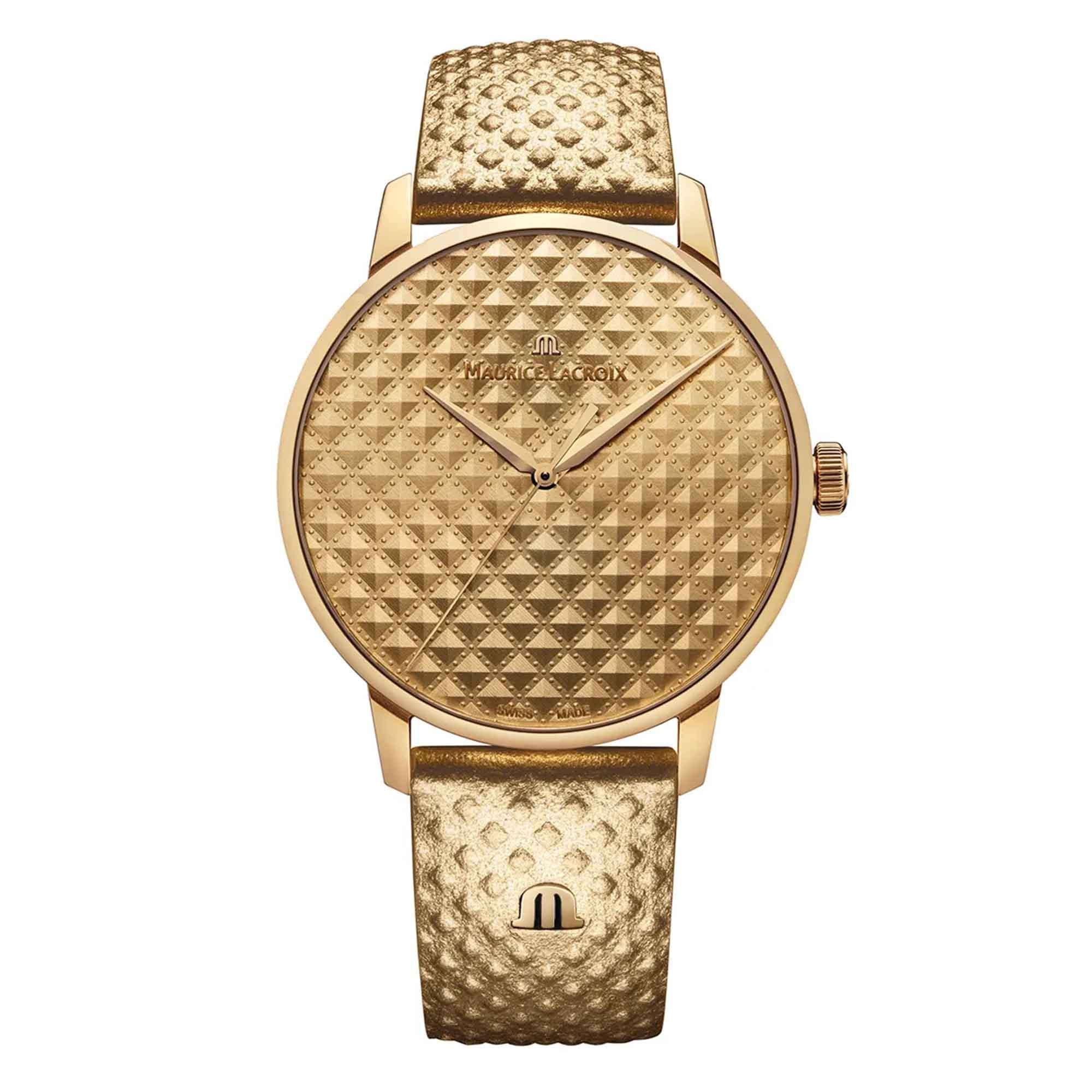 Eliros Date Sunshine, Leder von Maurice Lacroix (EL1118-PVY01-090-9)