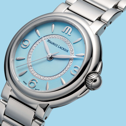 Fabia Colors Edition, Edelstahl • Diamant von Maurice Lacroix (FA1104-SS002-E20-1)