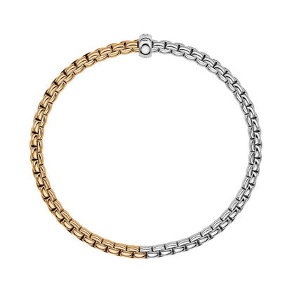 FOPE Eka Flex'it Armband - 01M01B2_BB_2_XBX_00S (00S) aus Bicolor-Gold mit Diamant