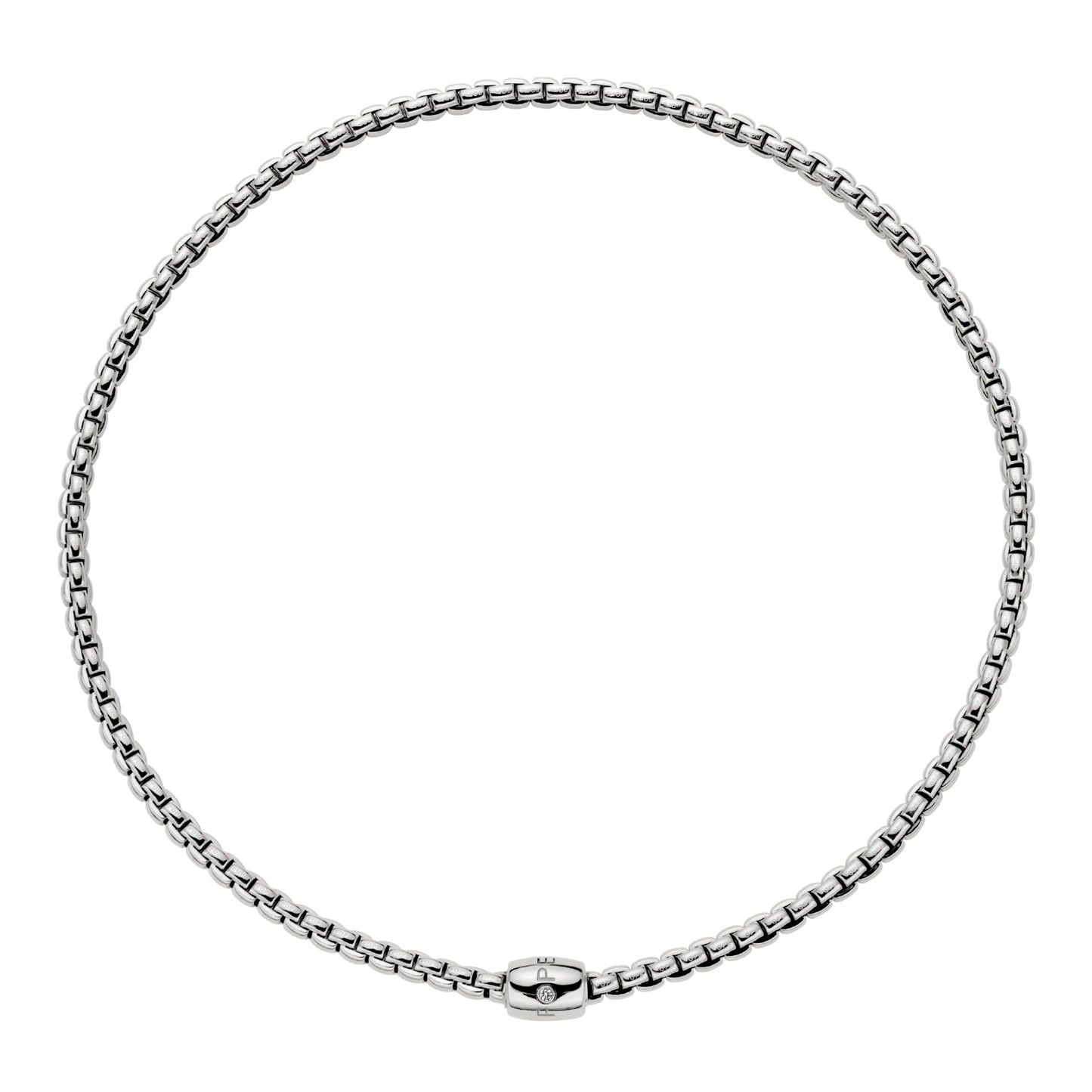 FOPE Eka Flex'it Halskette - 07F01CX_BB_B_XBX_034 (034) aus Weißgold mit Diamant