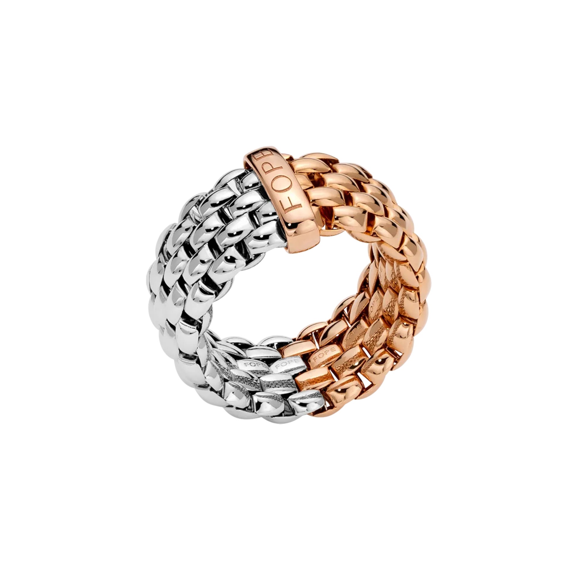 FOPE Essentials Flex'it Ring - 07E04AX_XX_1_XRX_0XS (0XS) aus Bicolor-Gold