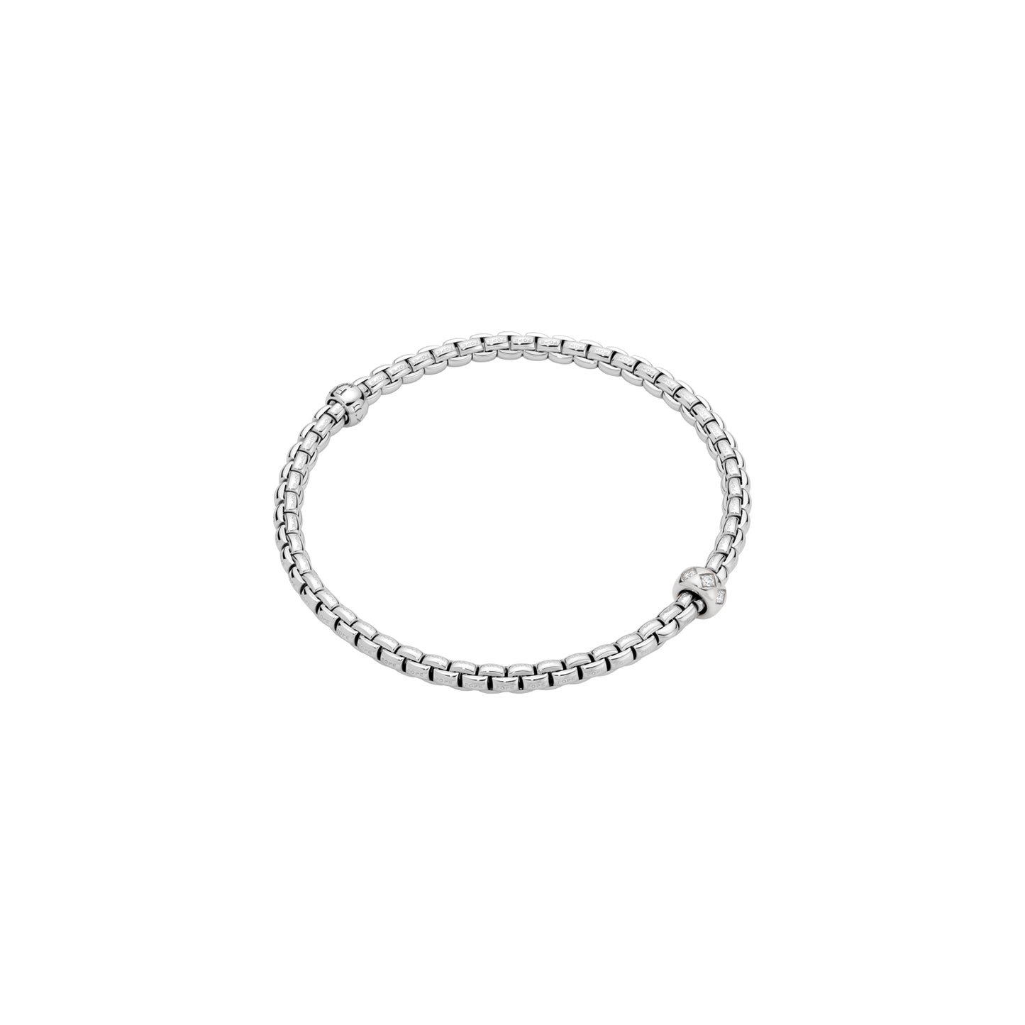 Flex'it Armband, Weißgold • weiße Diamanten von FOPE (73101BX_BB_B_XBX_00L)
