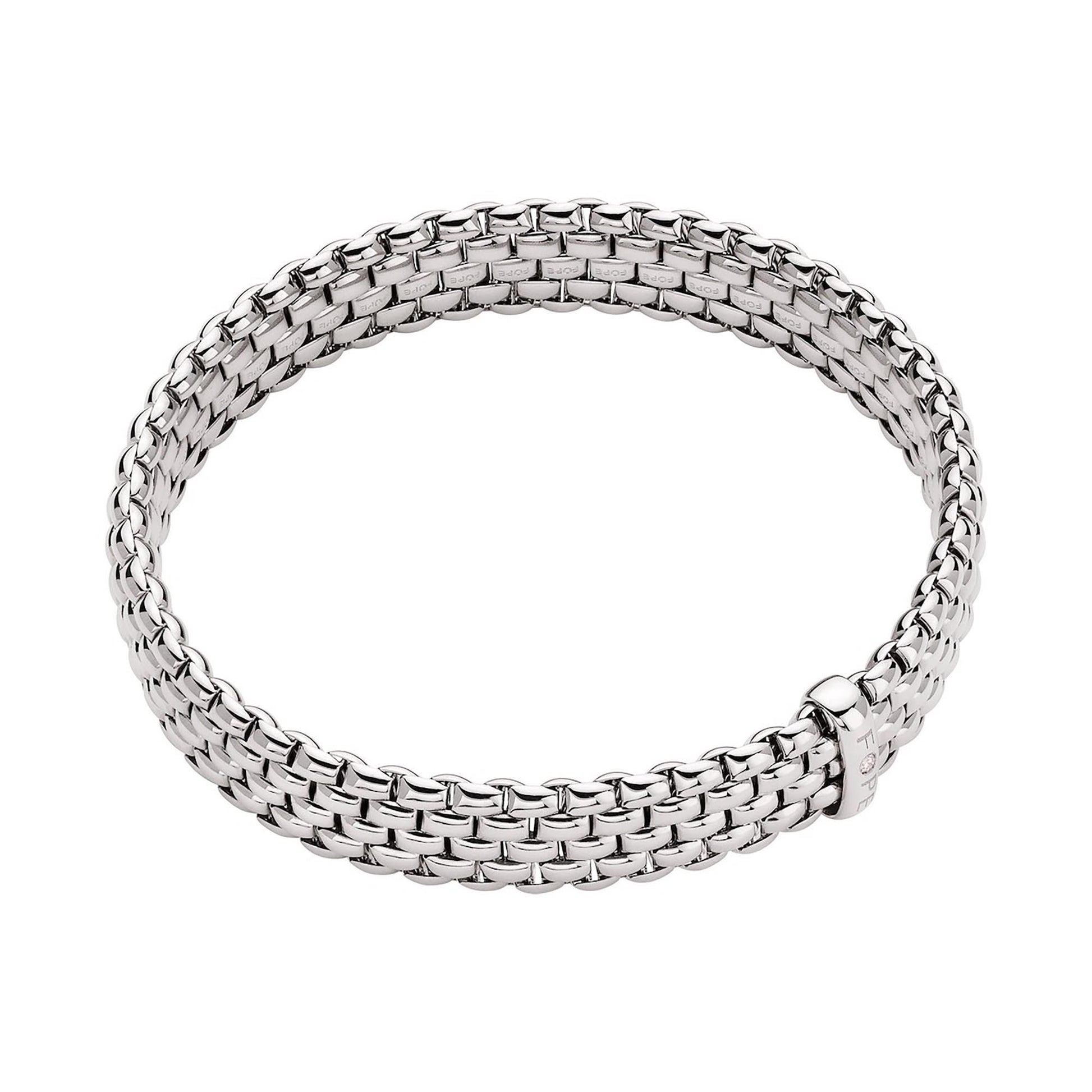 FOPE Panorama Flex'it Armband - 01M04BX_BB_B_XBX_0XS (0XS) aus Weißgold mit Diamant