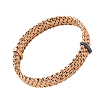 FOPE Panorama Flex'it Armband - 58604BX_BN_R_X1X_0XS (0XS) aus Bicolor-Gold mit Diamant