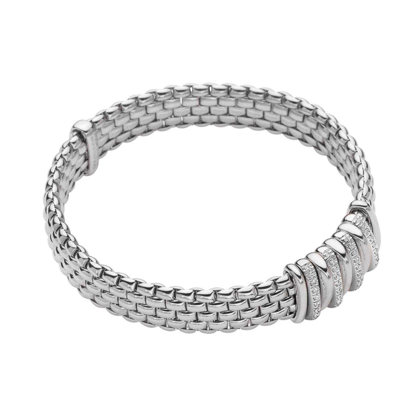 FOPE Panorama Flex'it Armband - 58804BX_BB_B_BBX_0XS (0XS) aus Weißgold mit Diamant