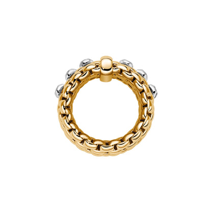 FOPE Panorama Flex'it Ring - 58504AX_BB_G_GBX_0XS (0XS) aus Bicolor-Gold mit Diamant