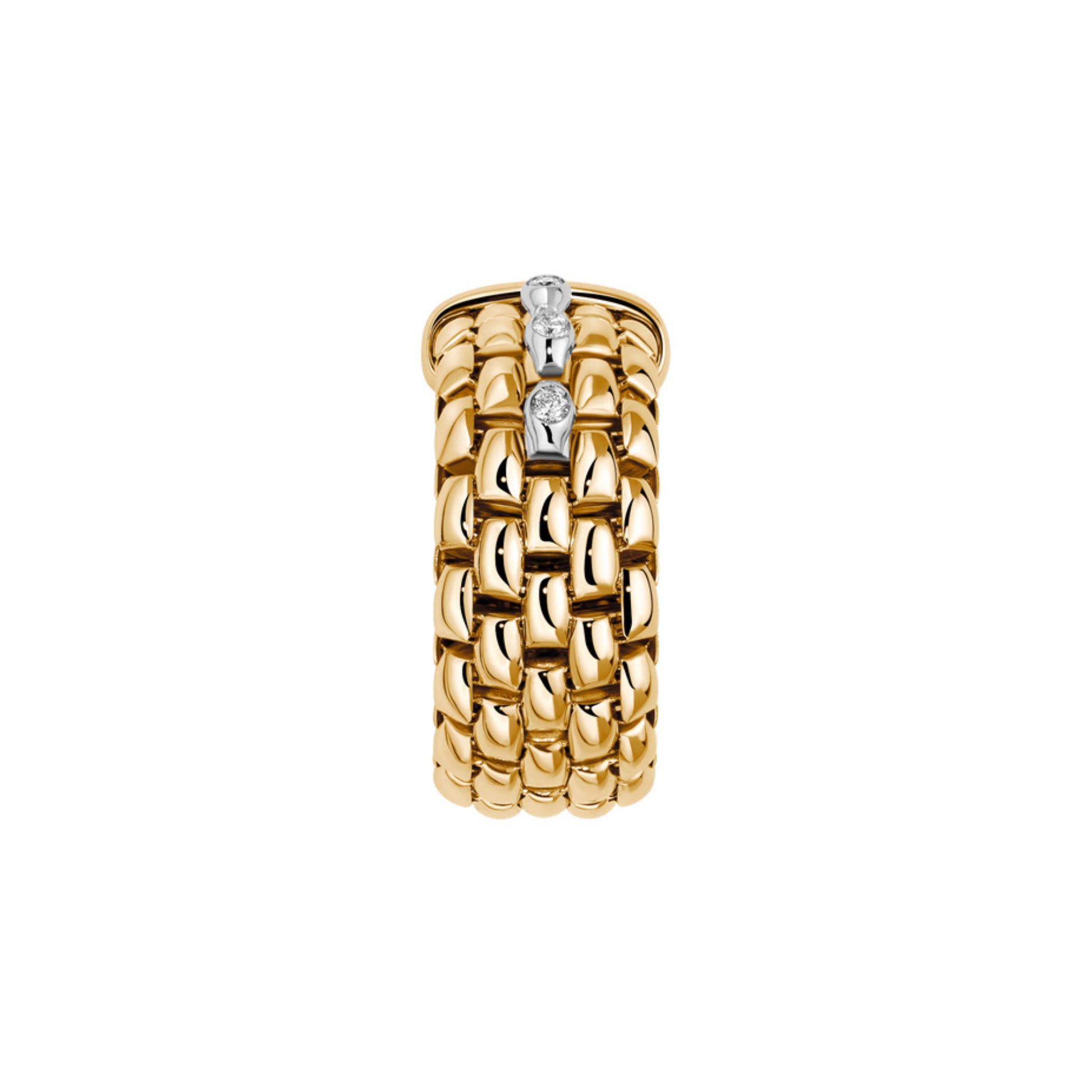 FOPE Panorama Flex'it Ring - 58504AX_BB_G_GBX_0XS (0XS) aus Bicolor-Gold mit Diamant