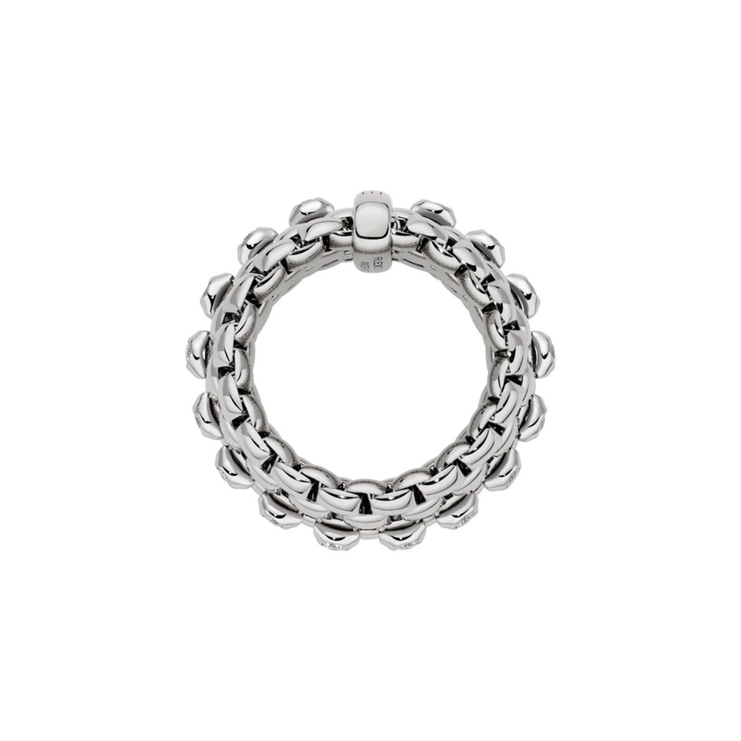 FOPE Panorama Flex'it Ring - 58504AX_PB_B_BBX_0XS (0XS) aus Weißgold mit Diamant