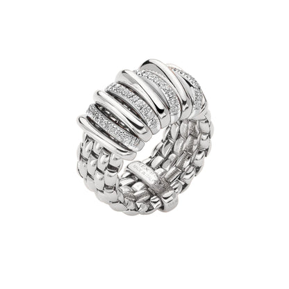 FOPE Panorama Flex'it Ring - 58804AX_BB_B_BBX_00S (00S) aus Weißgold mit Diamant