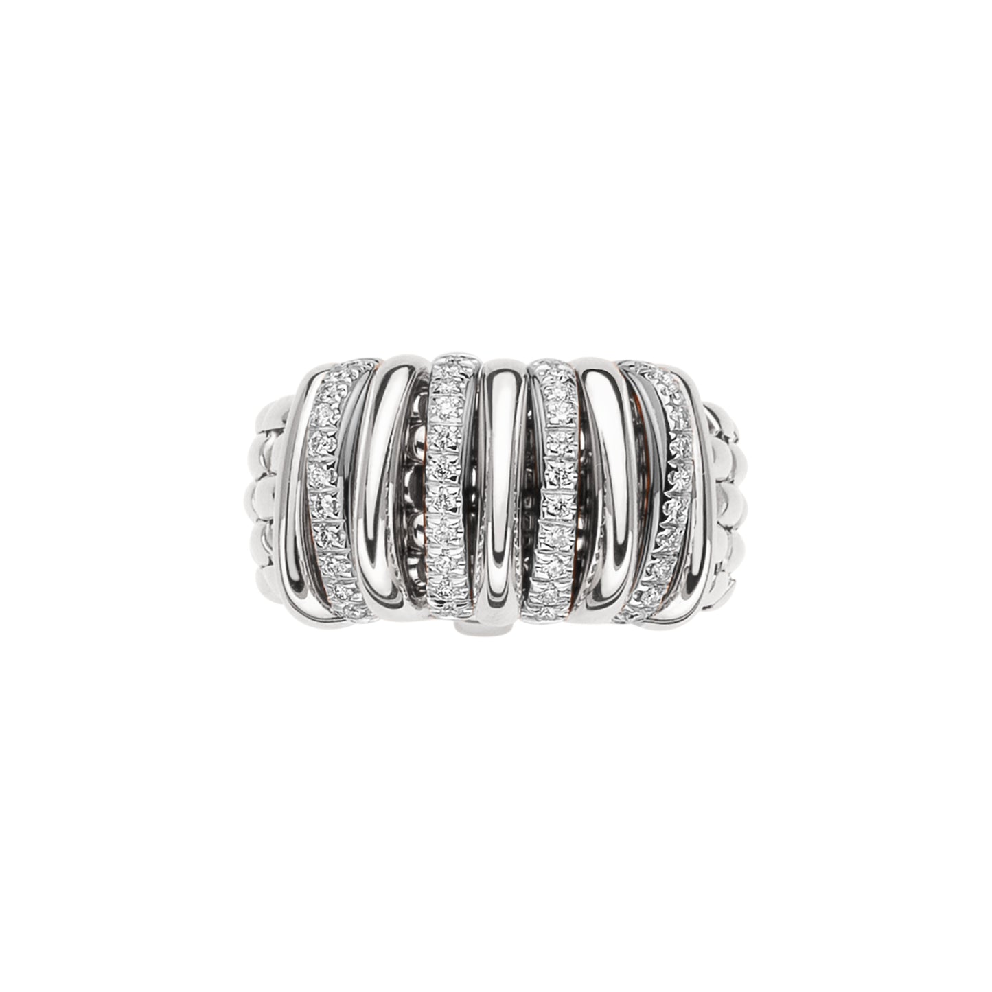 FOPE Panorama Flex'it Ring - 58804AX_BB_B_BBX_0XS (0XS) aus Weißgold mit Diamant