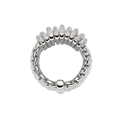 FOPE Panorama Flex'it Ring - 58804AX_PB_B_XBX_00S (00S) aus Weißgold mit Diamant